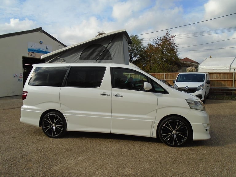 2008>>TOYOTA ALPHARD CAMPER VAN,MOTORHOME, 4 BERTH~ ROOF~ KITCHEN~ULEZ FREE