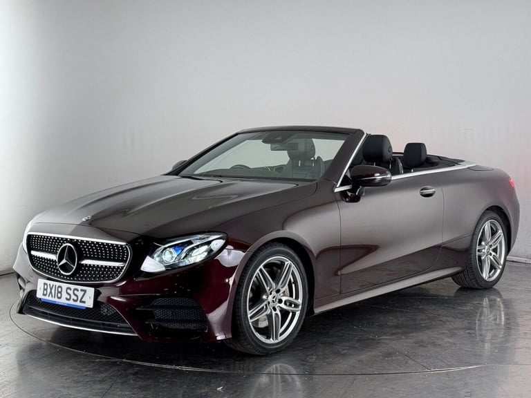2018 Mercedes-Benz E-Class E300 AMG Line Premium Plus 2dr 9G-Tronic CONVERTIBLE PETROL Automatic