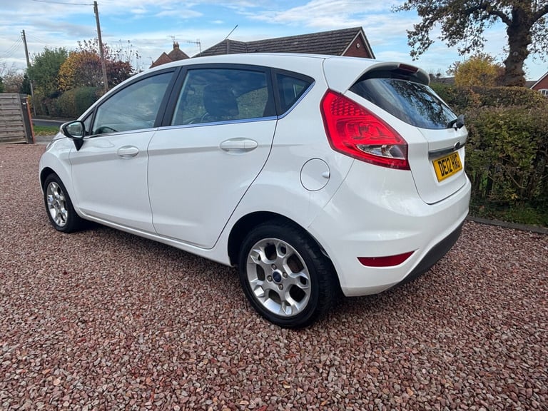 2012 Ford Fiesta 1.4 TDCi [70] Zetec 5dr HATCHBACK Diesel Manual