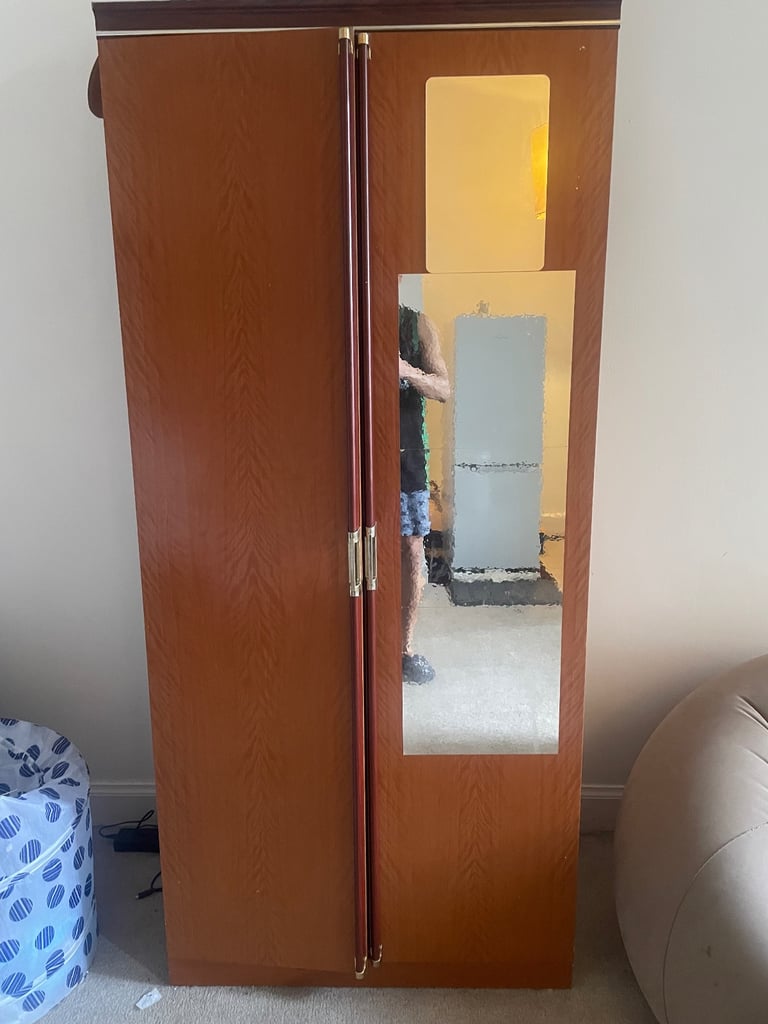 image for Wooden wardrobe on sale