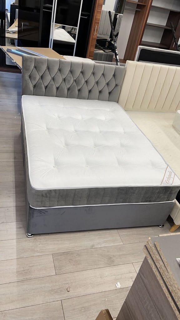 image for ** Double Divan Bed – Optional Mattress, Drawers, Today Delivery, Limited Stock **