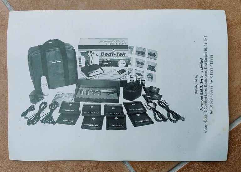 Bodi-Tek sport elite plus EMS kit 