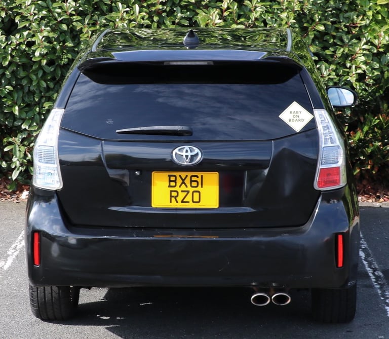 2012 Toyota PRIUS+ PLUS 1790cc Hybrid, 7 Seater, Black, 74k Mileage, BIRMINGHAM