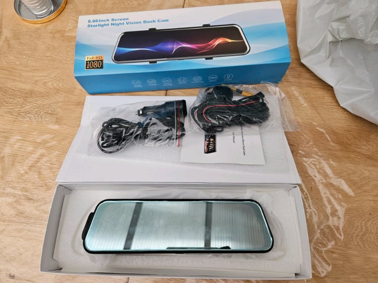  Car mirror dashcam ,