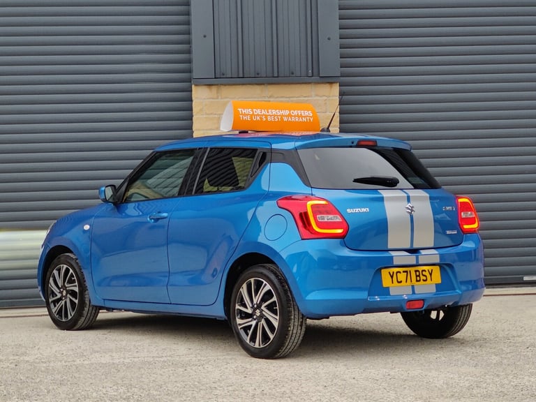 SUZUKI SWIFT; HYBRID; APPLE &amp; ANDROID CAR PLAY; BLUE; ULEZ COMPLIANT;-5 DOOR;