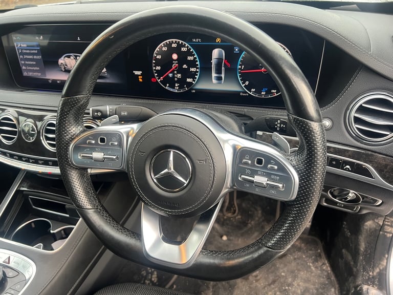 2019 MERCEDES-BENZ S CLASS S350D L AMG LINE PREMIUM 9G-TRONIC DAMAGED SALVAGE