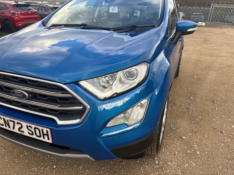 2022 Ford Ecosport 1.0 EcoBoost 125 Titanium 5dr 5 Door PETROL Manual