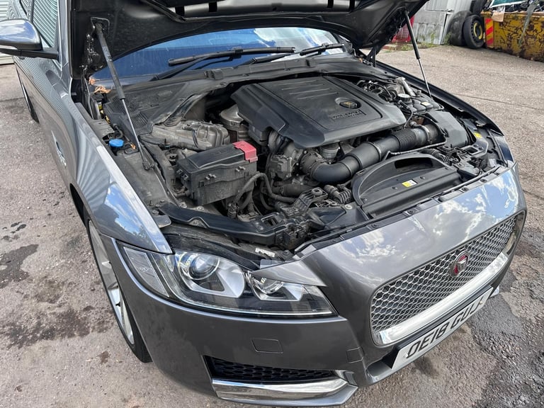 2018 18 REG JAGUAR XF PORTFOLIO 2.0L AUTO DAMAGED REPAIRABLE SALVAGE