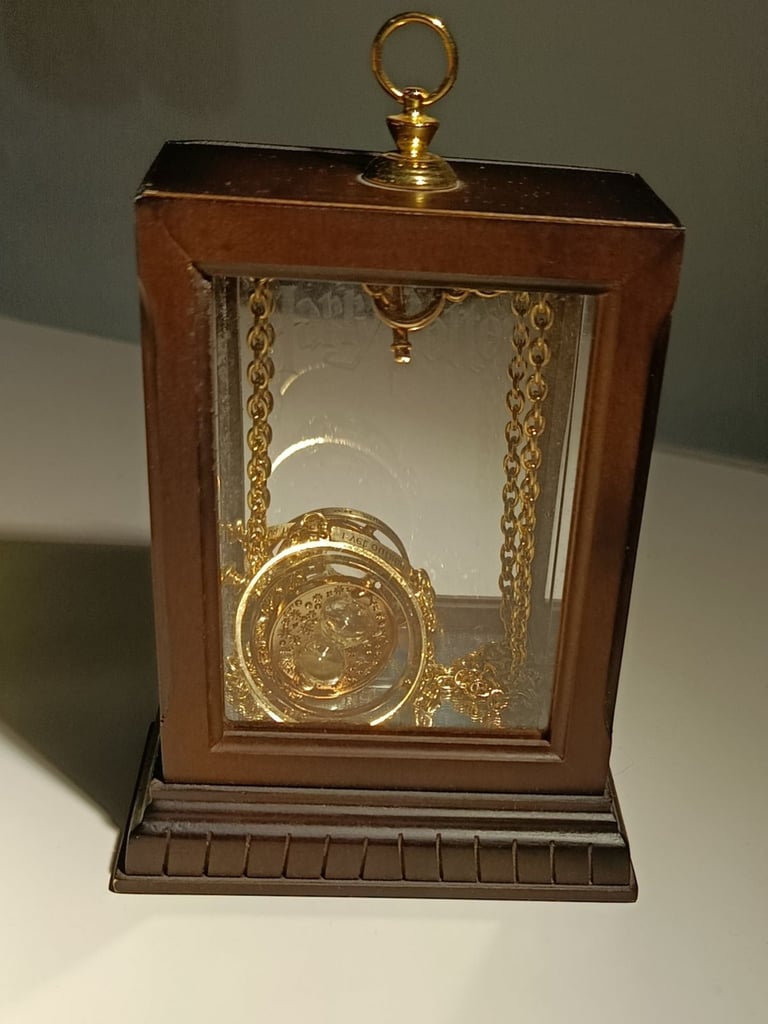 image for Hermione’s Time Turner 24K plated, from harry potter