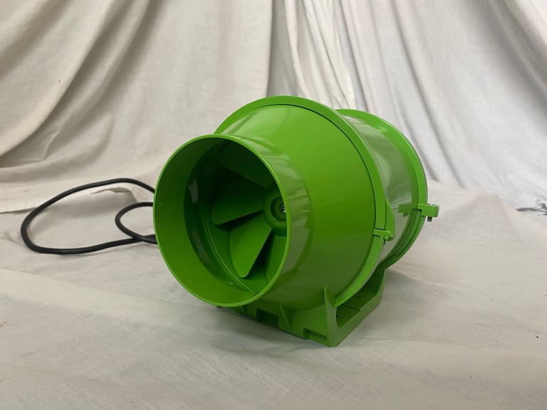 Green-Air Empire In-Line Extractor Fan - 4-inch fan