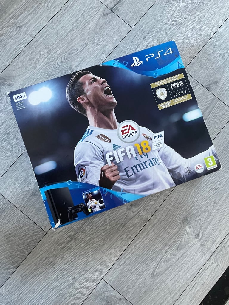 PlayStation 4 Slim *BOXED* / 500GB-With Controller & Leads