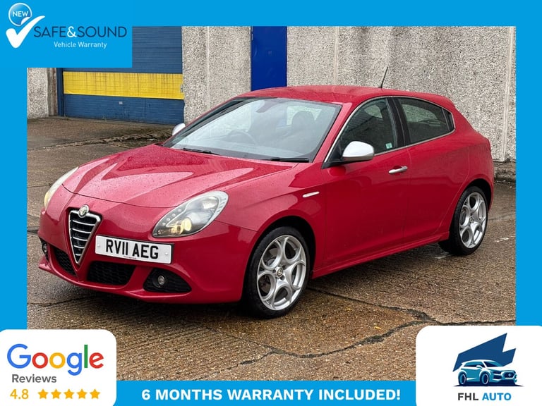 image for 2011 Alfa Romeo Giulietta 1.4 TB MultiAir Veloce 5dr HATCHBACK Petrol Manual
