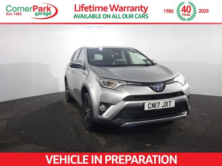 2017 Toyota RAV4 2.5 VVT-h Icon SUV 5dr Petrol Hybrid CVT 4WD Euro 6 (s/s) (Safety Sense, Na ESTA...
