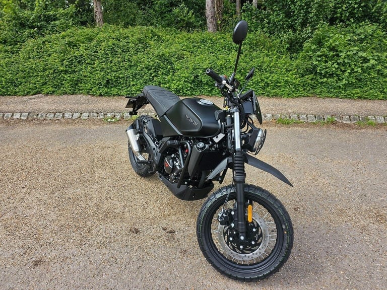 LEXMOTO RSS 125 SCRAMBLER 2025 Petrol Manual in Grey
