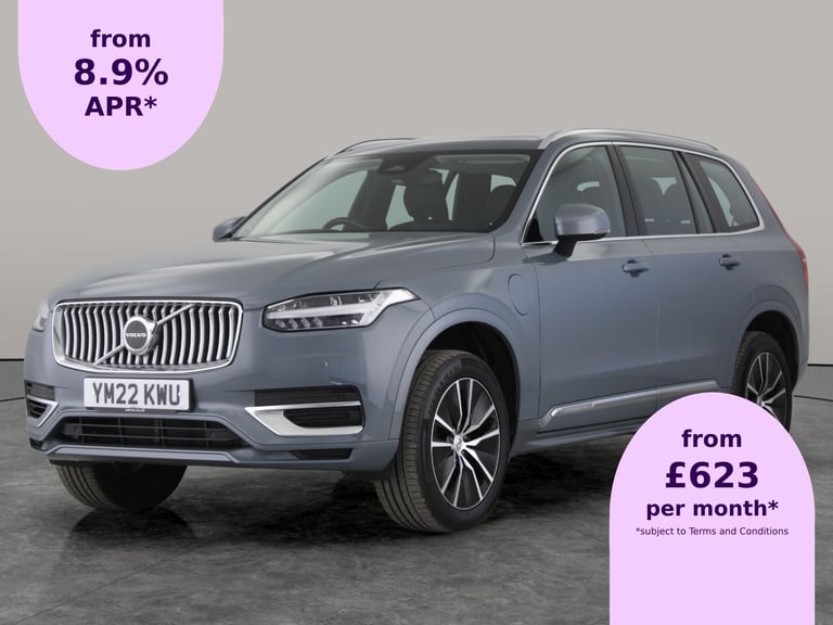 image for 2022 Volvo XC90 2.0h T8 Recharge 18.8kWh Core SUV 5dr Petrol Plug-in Hybrid Auto 4WD Euro 6 Suv P...