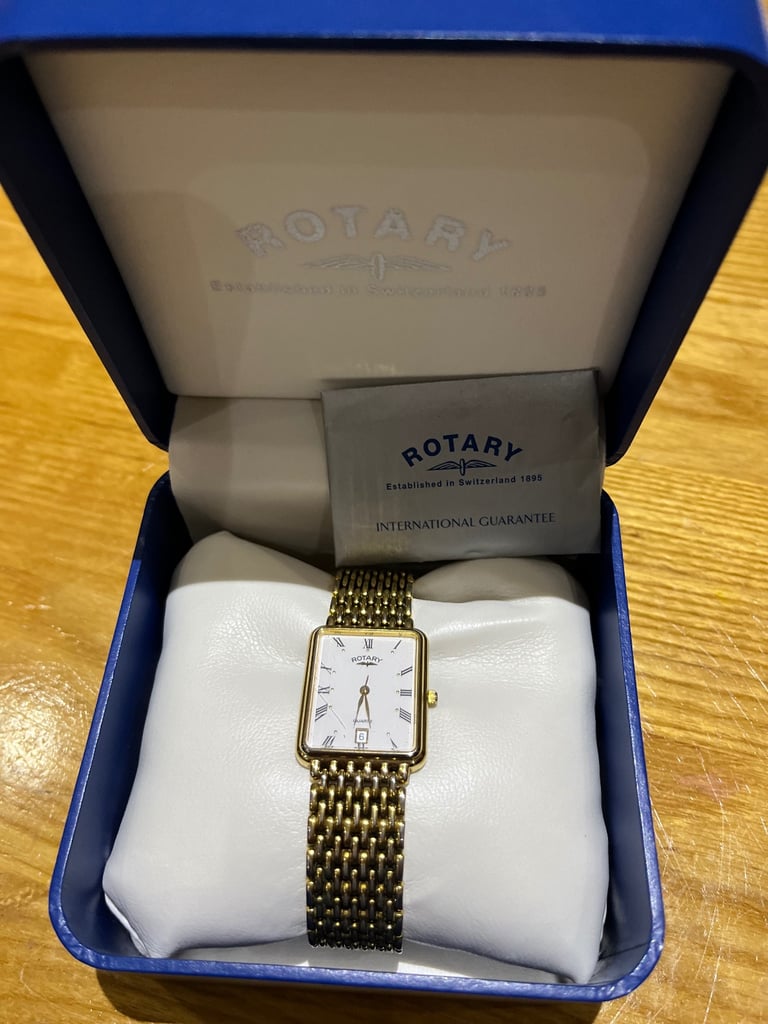 image for Rotary gold plated men’s watch 