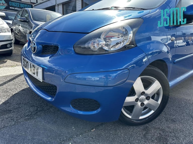 2010 Toyota AYGO 1.0 VVT-i Blue Hatchback 3dr Petrol Manual Euro 4 (67 bhp) Hatchback Petrol Manual