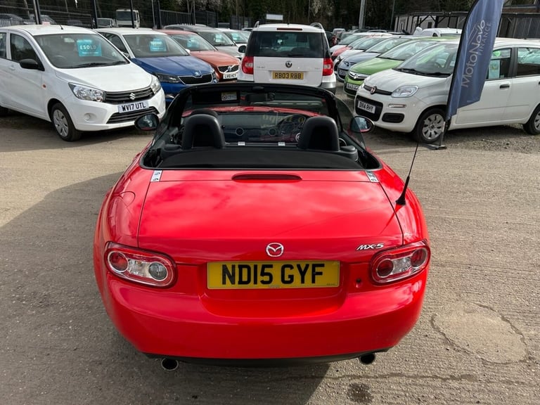 2015 Mazda MX-5 1.8i SE Convertible 2dr Petrol Manual Euro 5 (126 ps) Convertible Petrol Manual