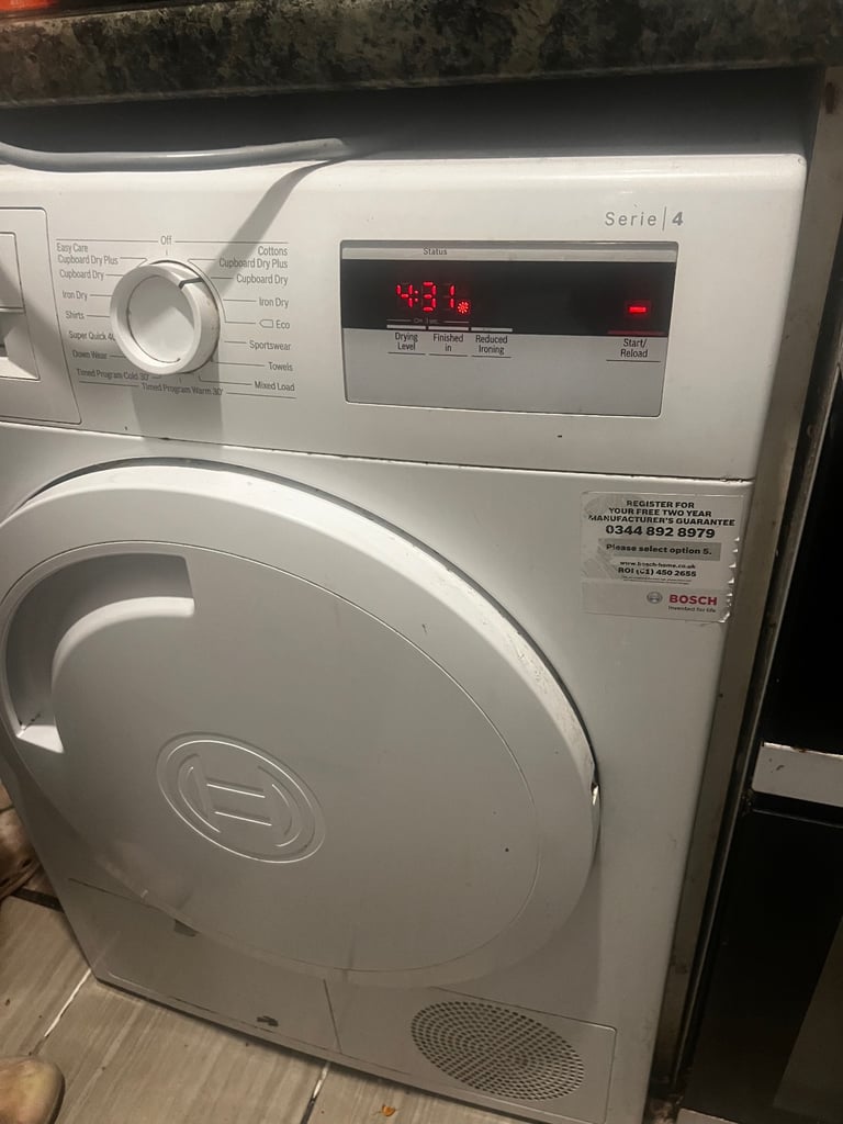 Bosch tumble dryer