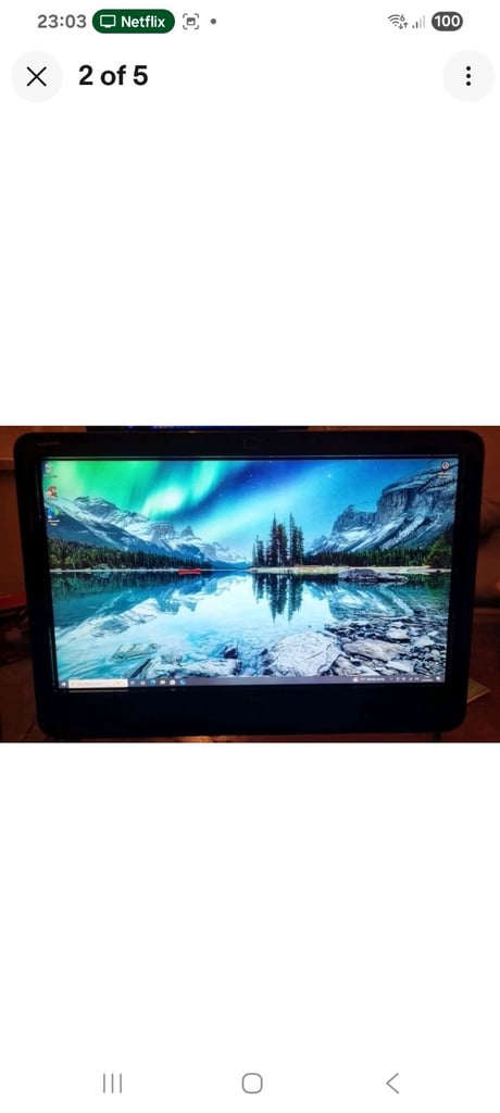 Dell Vostro 360 AIO I5-2400S, 8GB RAM, 23" Touchscreen Display 250 GB HDD Win 10