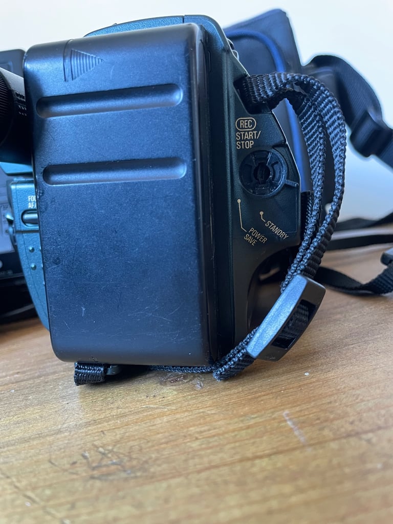 Camcorder with a camera Nylon bag and accessories