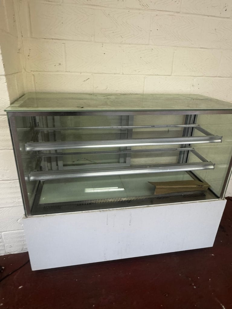 Display cake fridge like new cafe shop restaurant 