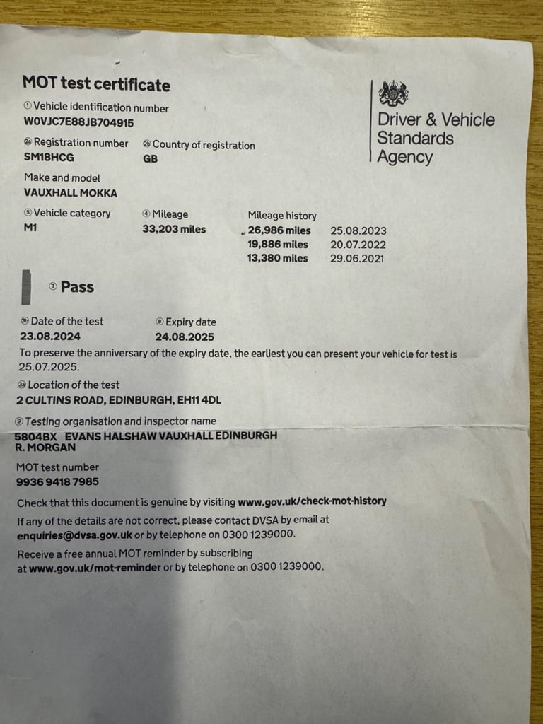 2018 Vauxhall Mokka X 1.4i Turbo ecoTEC Design Nav Euro 6 (s/s) 5dr HATCHBACK Petrol Manual