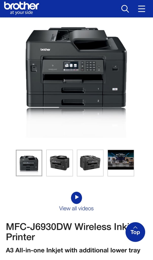 Brother Business printer-A3, multifunction