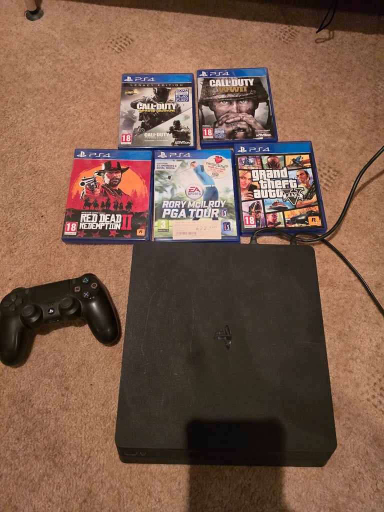 Ps 4 with 5 games