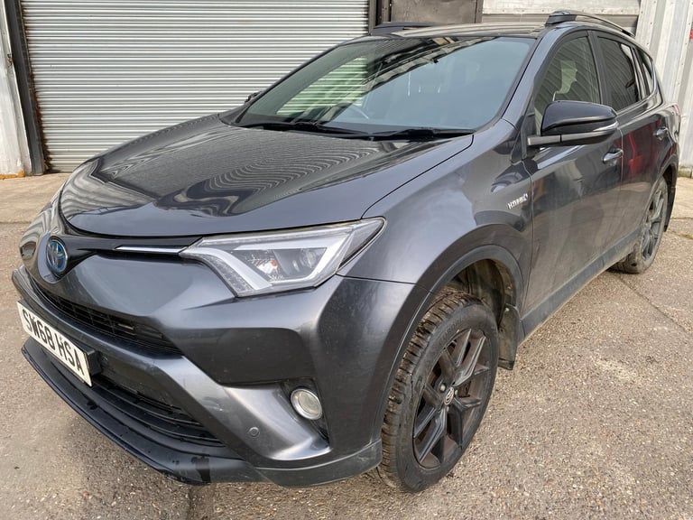 2019 68 REG TOYOTA RAV4 AUTO EXCEL VVT HYBRID DAMAGED REPAIRABLE SALVAGE