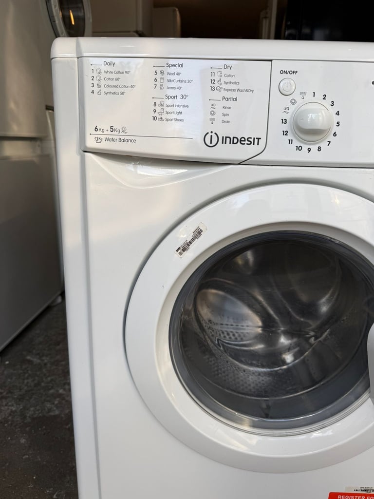 Indesit Washer Dryer 6kg With Free Delivery N Warranty 