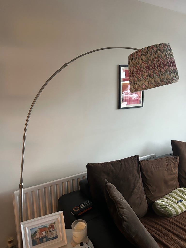 IKEA Chrome Floor Lamp 