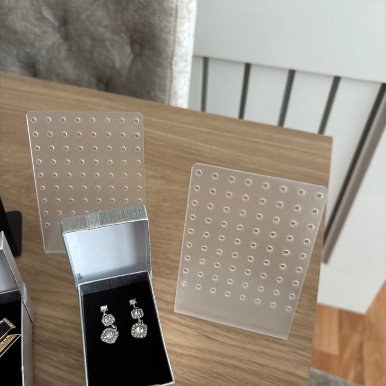 Large Costume Jewellery Bundle Silver & Gold Tone Earrings and Rings 29 items 