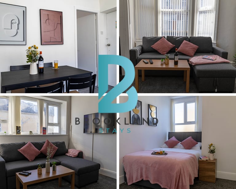 Flat 15 Blackpool | Kitchen and Free Wi-Fi | 1 Double Bedroom Flat
