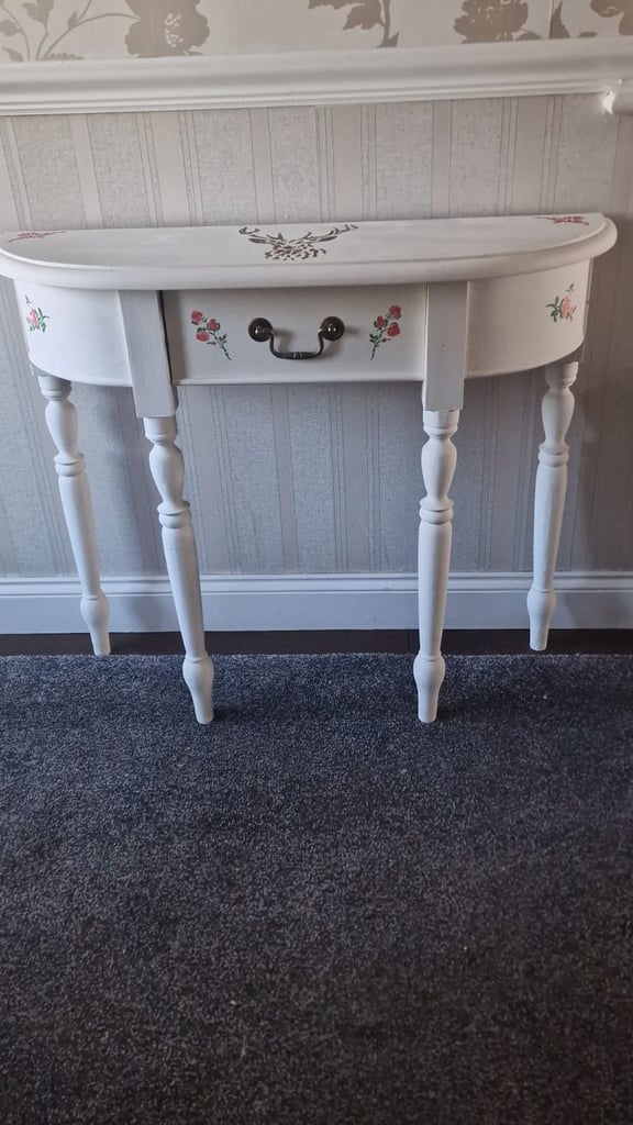 Hallway, lounge, bedroom Console table made in pine wood Free Standing