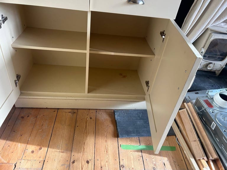 Cream kitchen dresser 