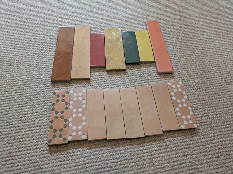 Assorted ceramic bathroom / kitchen tiles, from Mandarin Stone