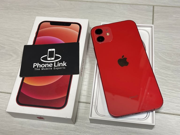 📱 Red Apple iPhone 12 64GB Unlocked All Networks + Warranty 🍎 - P126