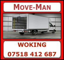 Move-Man Removals/Man and Van - House/Flat Moves, Office Moves - WOKING