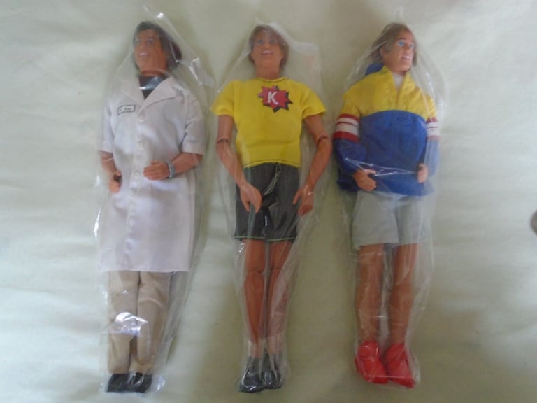 image for Action Man / Ken Barbie's boyfriend action figures x 8, all dressed