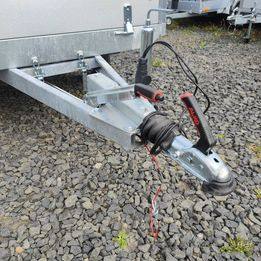 BRAND NEW 8,2ft x 5ft Twin Axle Hochlander Trailer With Drop Down Sides 1300KG ALKO Braked