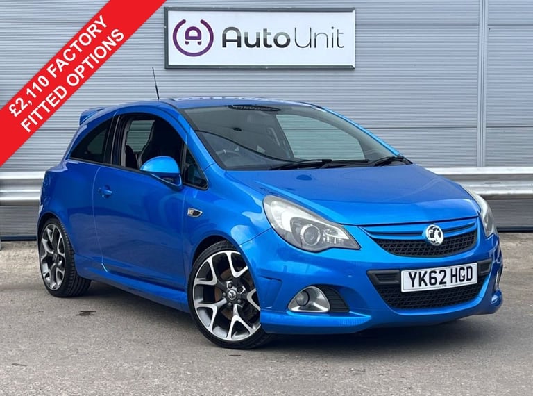 2012 VAUXHALL CORSA 1.6T 16V VXR + NAV + LEATHER