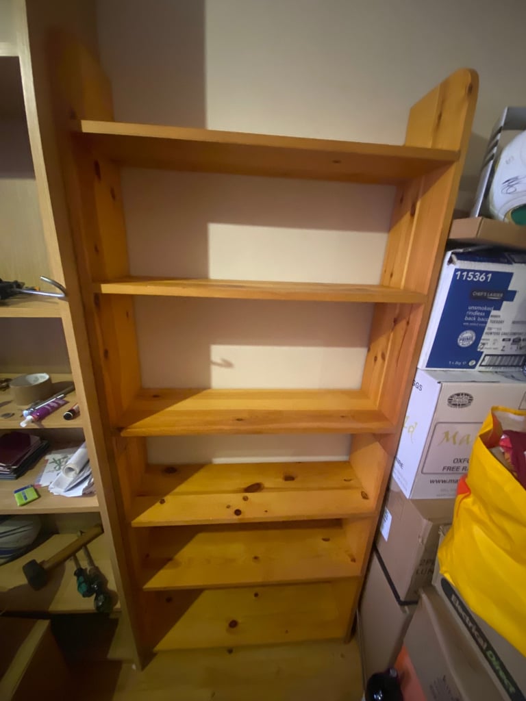 image for Solid pine bookcase for sale