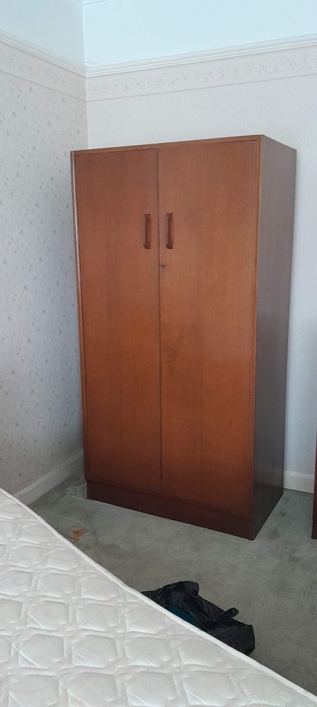 image for Vintage G Plan Brandon mid century Double Wardrobe 