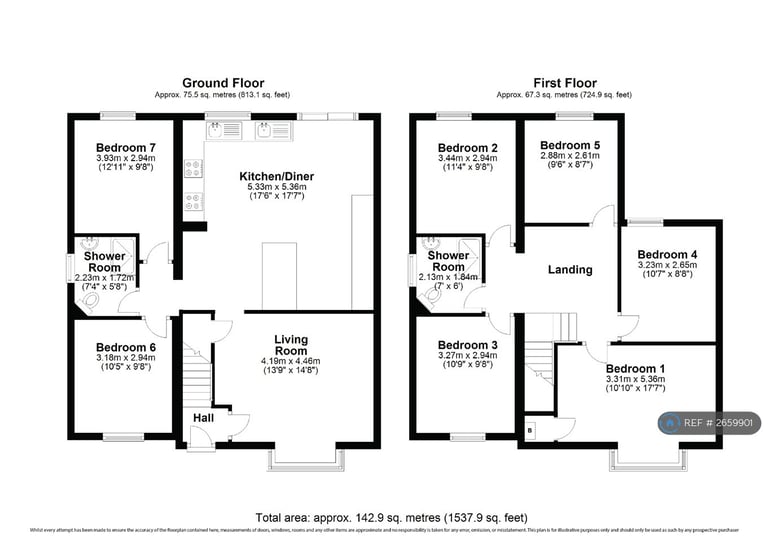 7 bedroom house in Eagle Street, Leamington Spa, CV31 (7 bed) (#2659901)