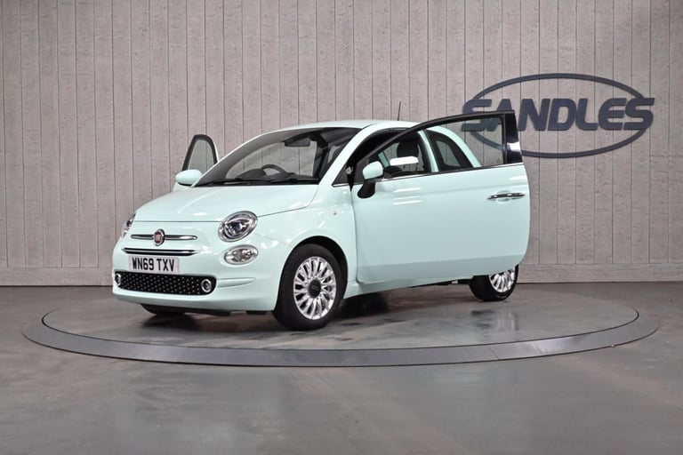 2019 Fiat 500 1.2 Lounge Euro 6 (s/s) 3dr HATCHBACK Petrol Manual