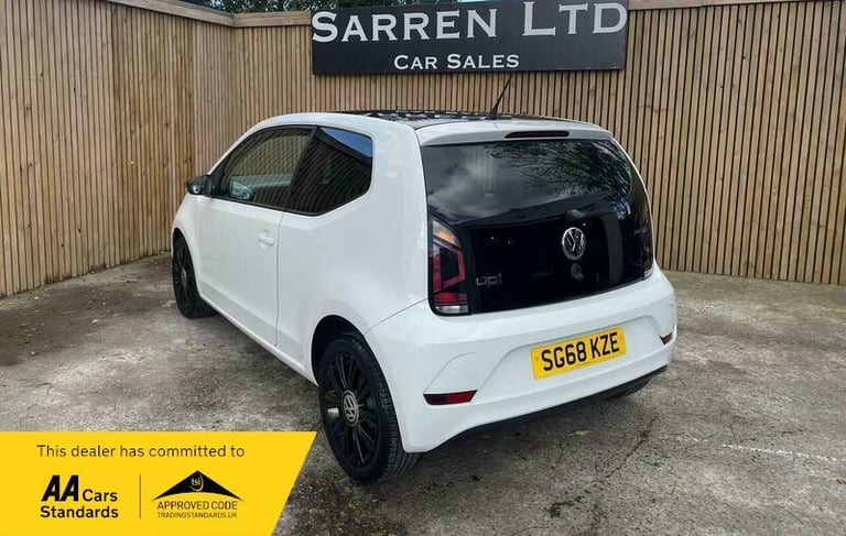 2018 Volkswagen up! 1.0 Move up! Euro 6 (s/s) 3dr HATCHBACK Petrol Manual