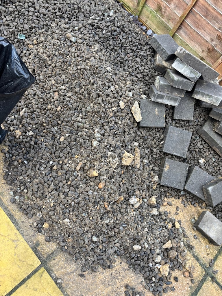 image for Black basalt 20mm gravel £70 