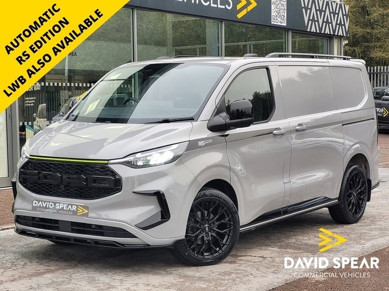 2024 Ford Transit Custom 130ps 300 RS Edition Limited Swb L1 with 20 Alloys, Air Con, Leather &am...
