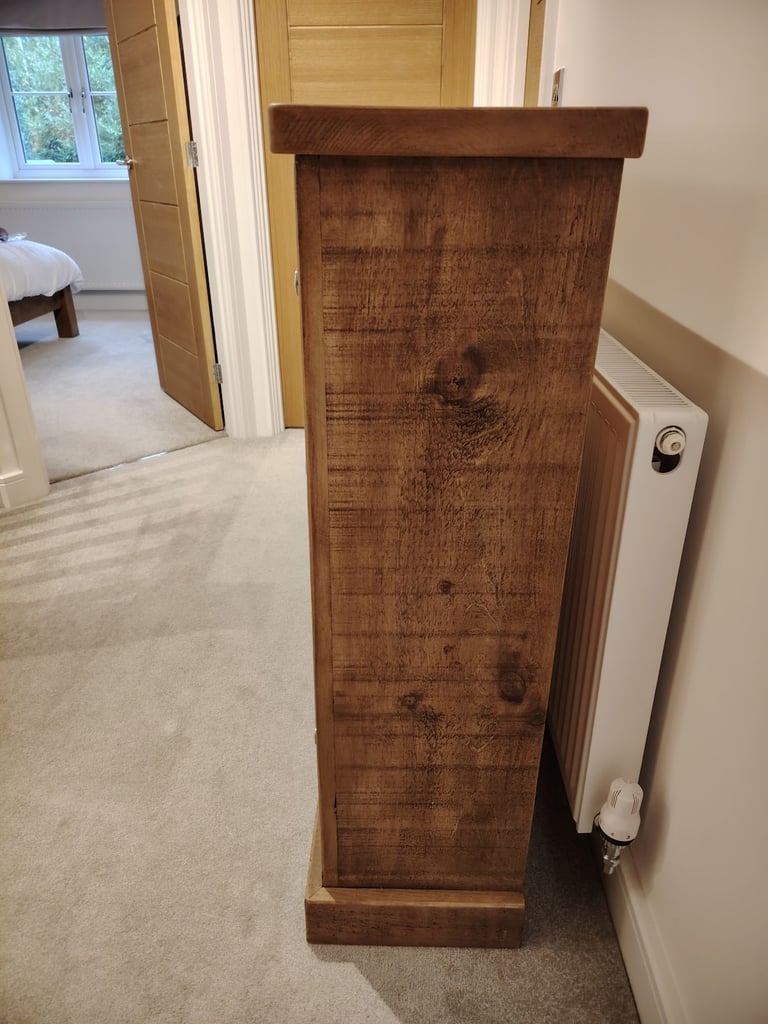 Chest of drawers, rustic pine